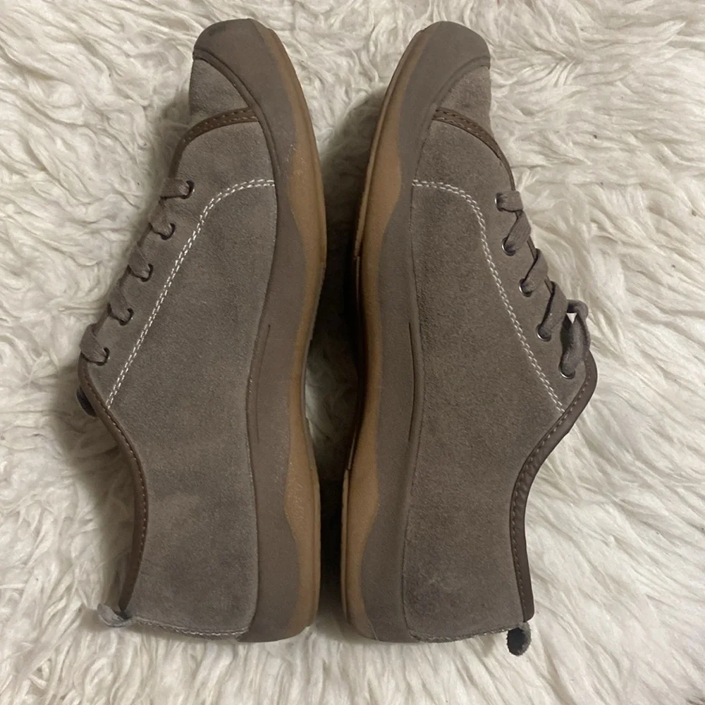 Eddie Bauer Women's Henderson Pine Suede Leather Walking Casual Shoes Size 7.5 M